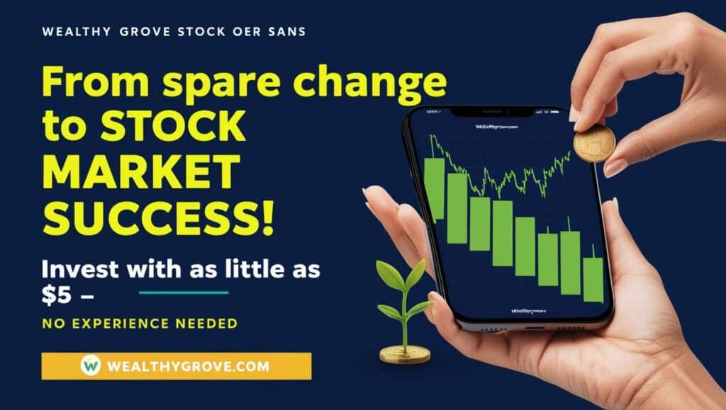 Invest with little as 5 dollars