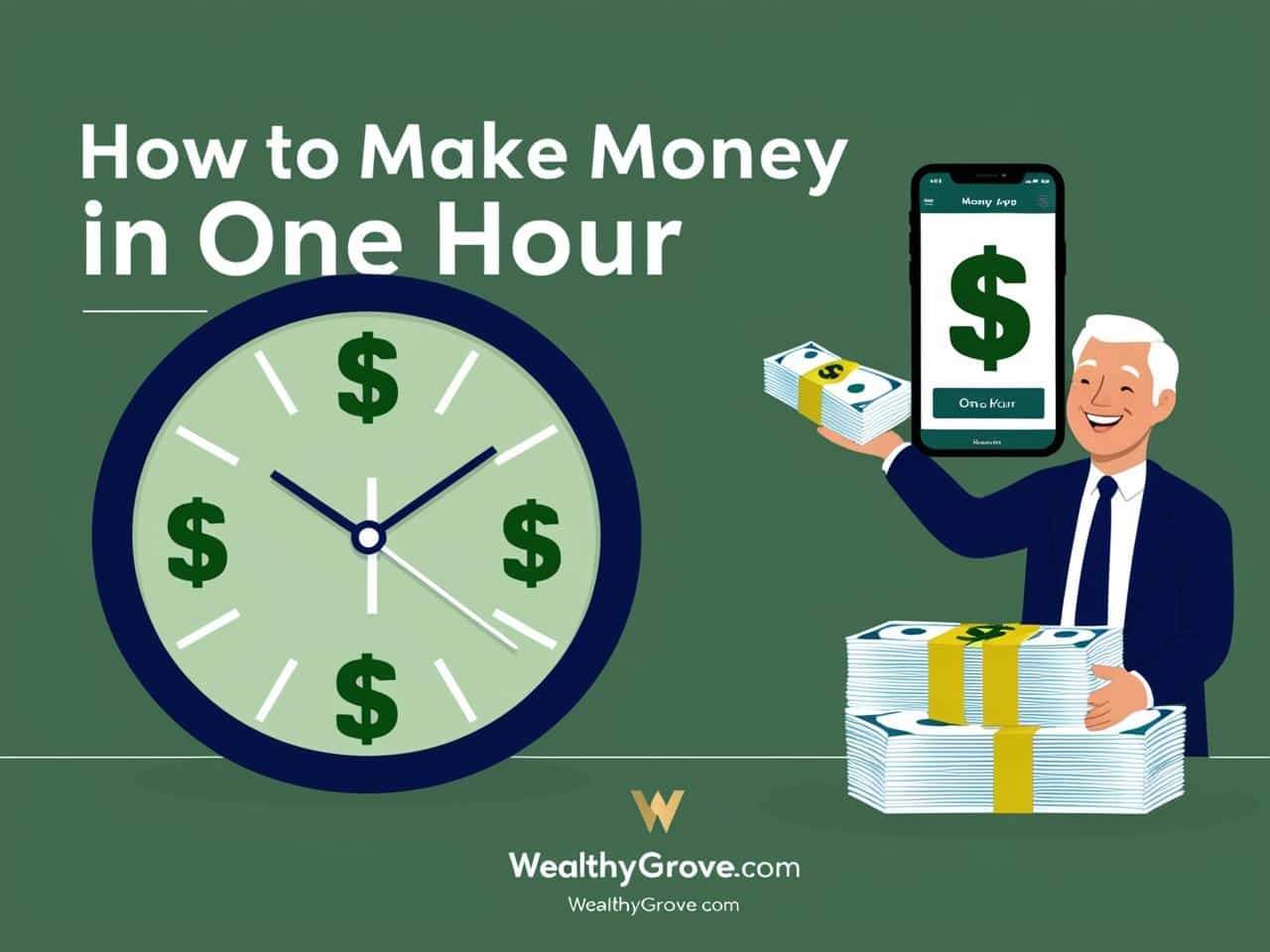 HOW TO MAKE MONEY IN ONE HOUR